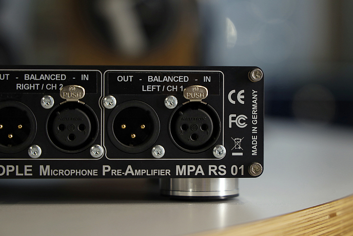 Микрофонный предусилитель Lake People MPA RS 01 Black - рис.7