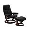 Stressless Consul M Classic Batick Black Mahogany