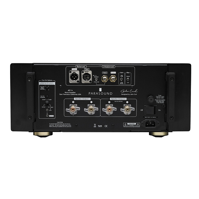 Усилитель мощности Parasound JC 1+ Black - рис.2