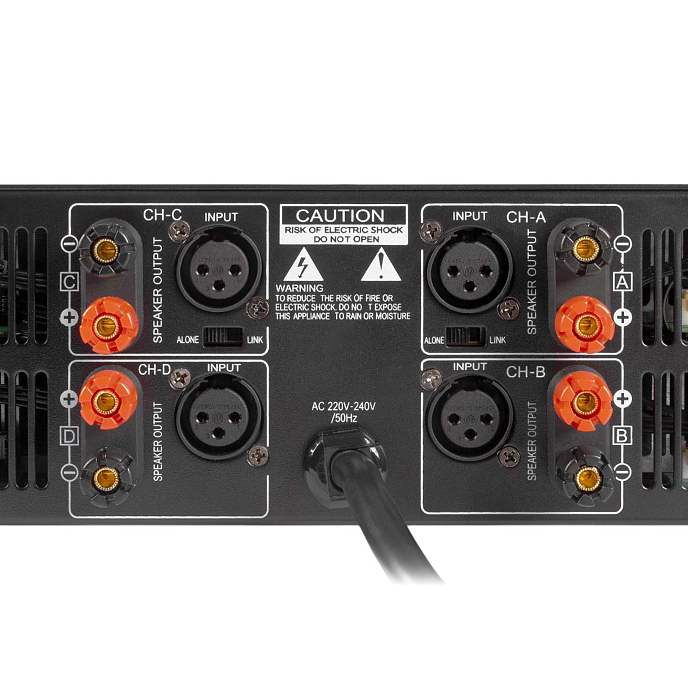 Усилитель мощности Premiera CH4 4300 Blue/Silver - рис.6