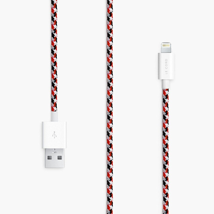 Кабель Le Cord MFI Lightning Krugeri 1.2 m - рис.1