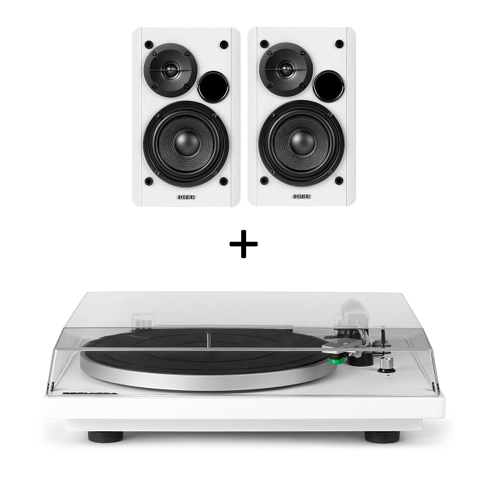Комплект Premiera DELTA White + Edifier R1280T White - рис.0
