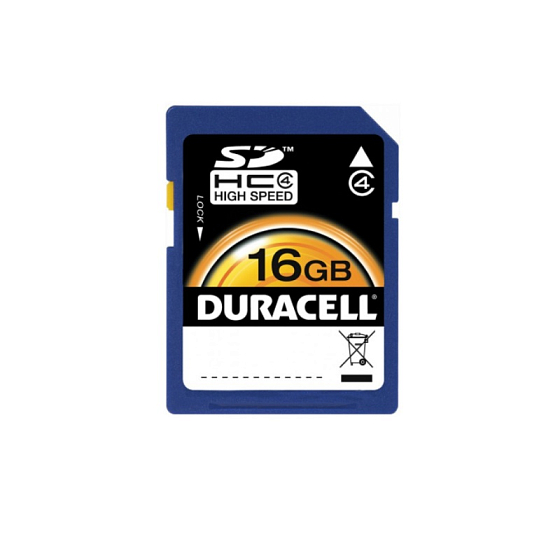 Карта памяти DURACELL DU-SD-16GB-R 16GB - рис.0