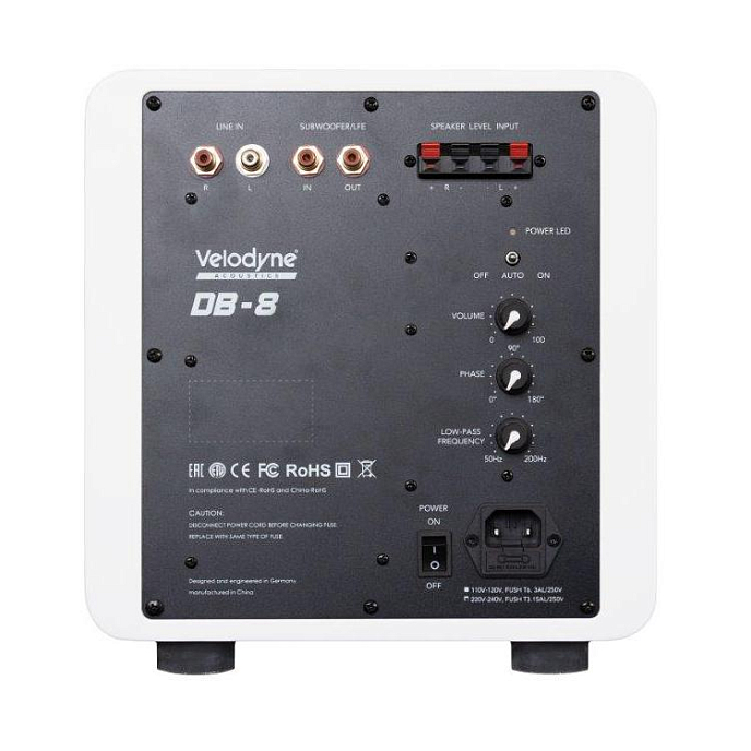Сабвуфер Velodyne DB-8 White - рис.2
