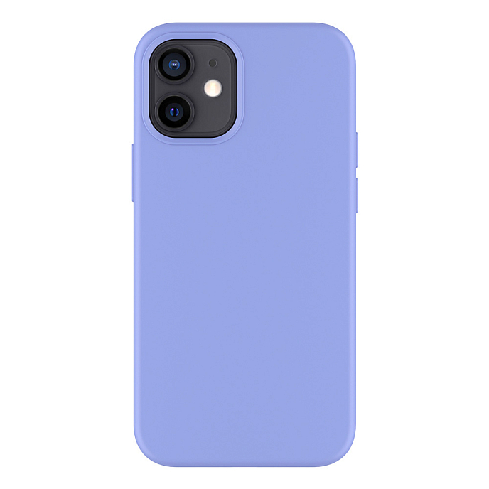 Чехол для смартфонов Deppa Soft Silicone for Apple iPhone 12 Mini Lavender - рис.3