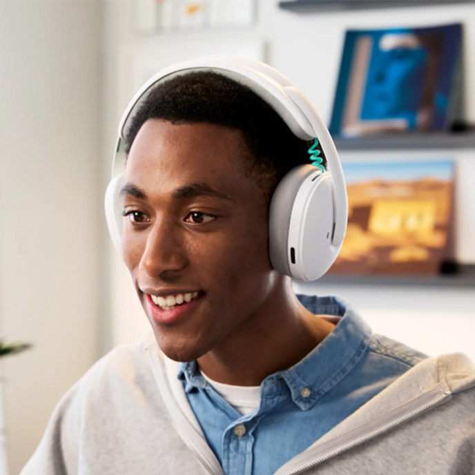 Игровая гарнитура Logitech G325 LIGHTSPEED Wireless White - рис.5