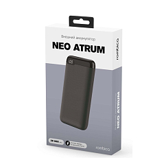 Портативный аккумулятор Rombica NEO ATRUM black внешний портативный аккумулятор 20000 мач (SN NP5032A0259)_Уценка