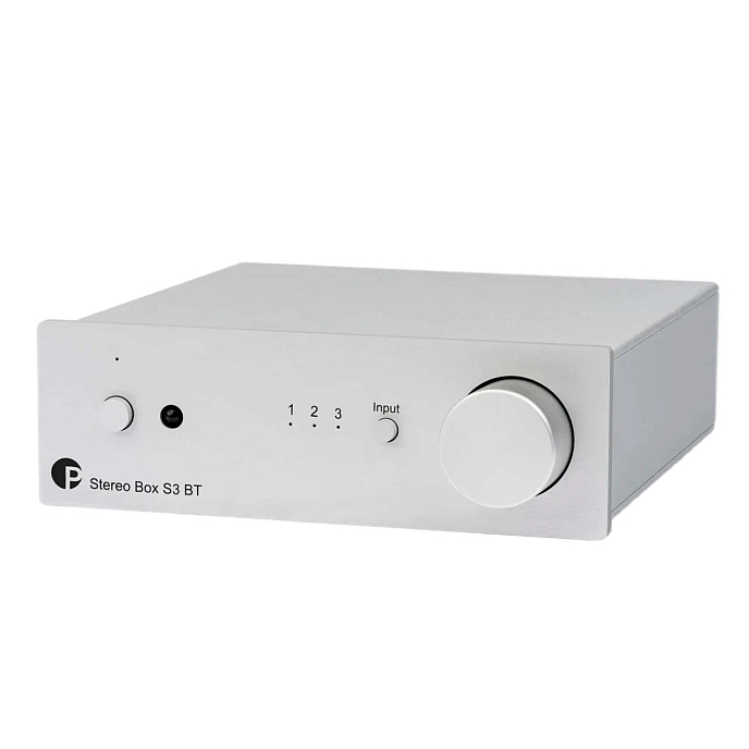 Интегральный усилитель Pro-Ject Stereo Box S3 BT Silver - рис.0