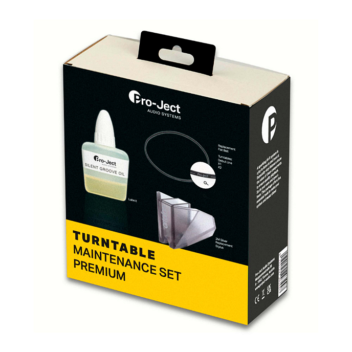 Аксессуар для винила Pro-Ject Maintenance Set Premium (Lube It/Drive Belt/2M Silver Stylus) - рис.0