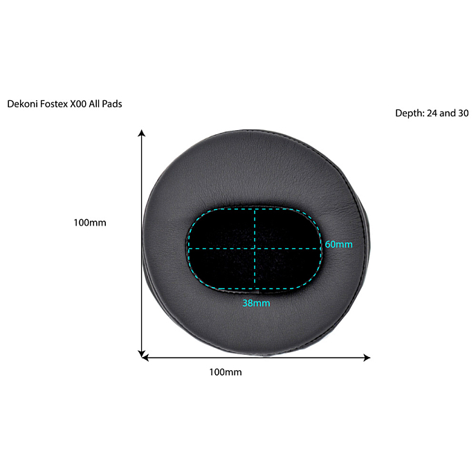Амбушюры Dekoni Audio Elite Hybrid Ear Pad Set for Fostex TH-X00 - рис.1