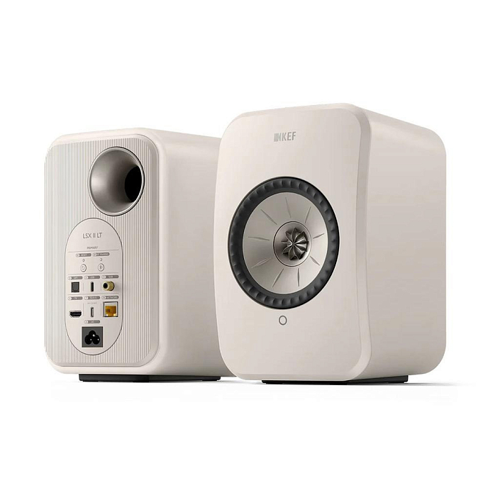 Полочная акустика KEF LSX II LT Stone White - рис.3