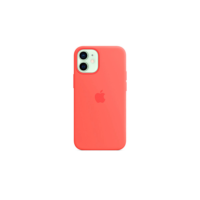 Чехол для смартфонов Apple iPhone 12 mini Silicone Case with MagSafe Pink Citrus - рис.1