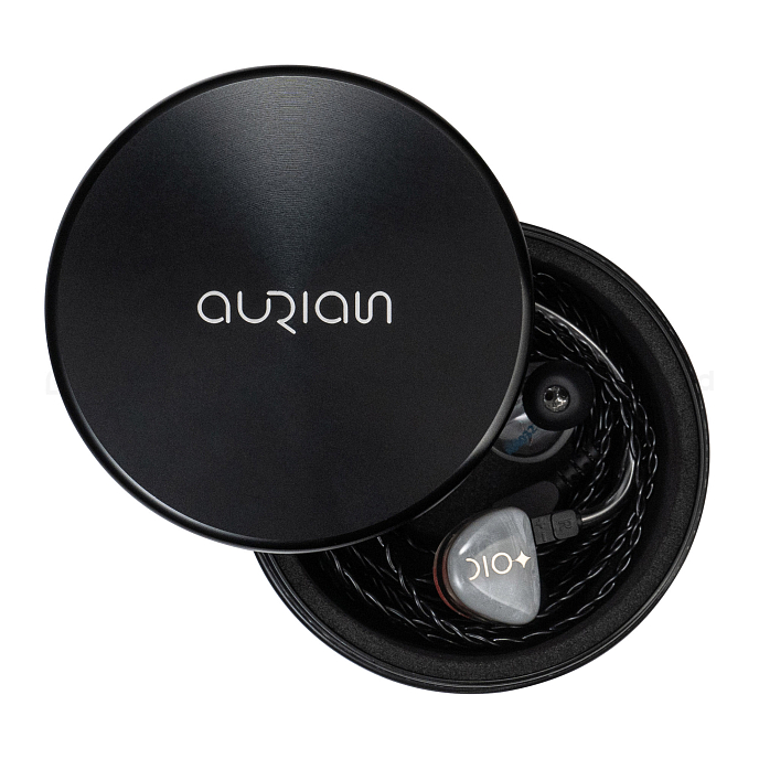 Кейс для наушников Aurian Anodized Alluminium Storage Case Black - рис.2