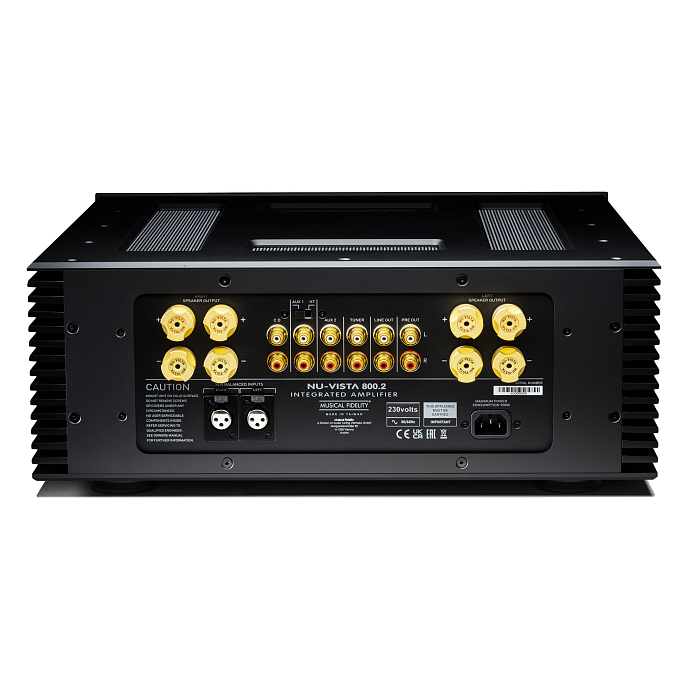 Интегральный усилитель Musical Fidelity NU-Vista 800.2 Black - рис.1
