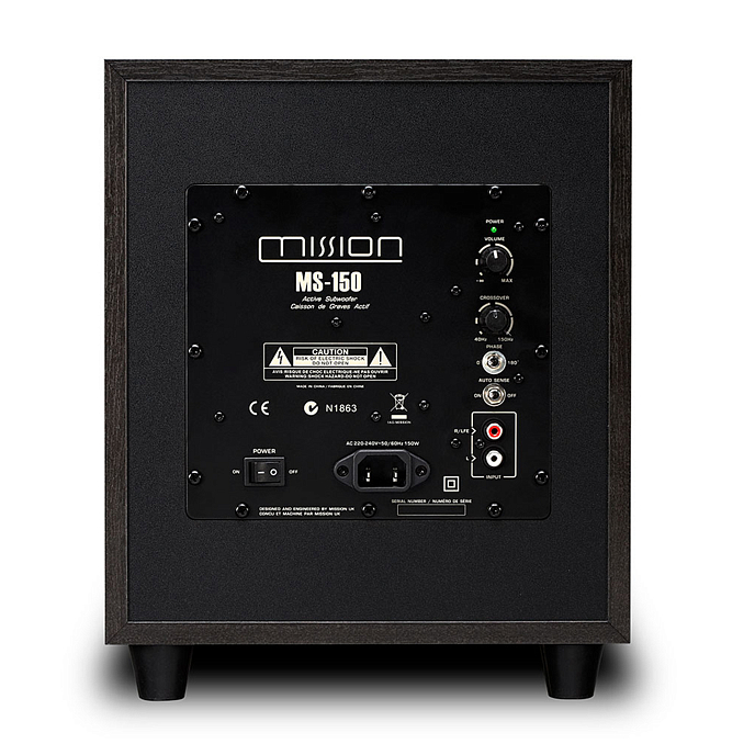 Сабвуфер Mission MS-150 Black - рис.2