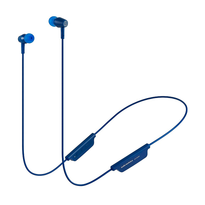 Беспроводные наушники Audio-Technica ATH-CLR100BT Blue - рис.1