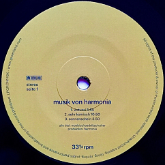 Пластинка Harmonia - Musik Von Harmonia - LP