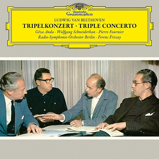Пластинка Anda, Schneiderhan, Fournier - Triple Concerto LP - рис.0