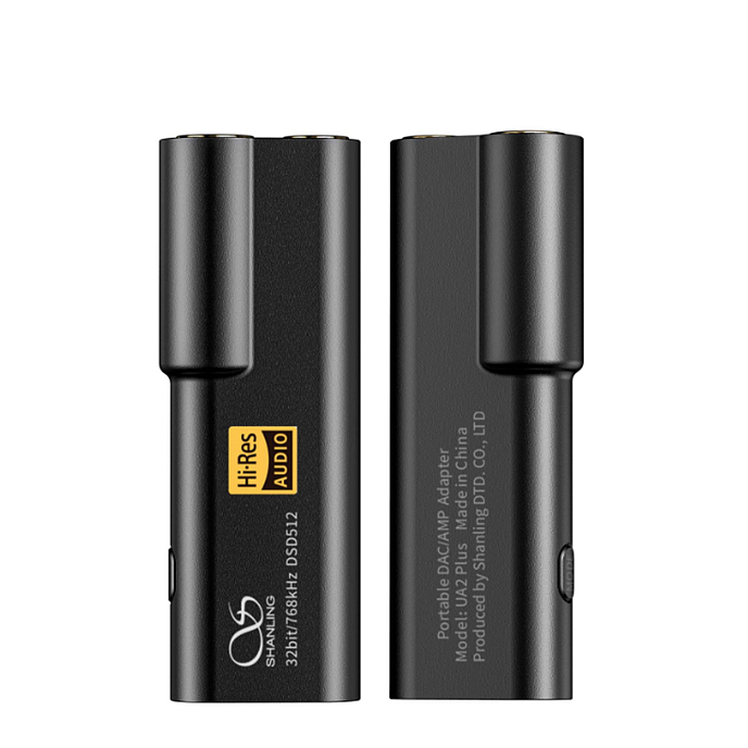 Усилитель-ЦАП для наушников Shanling UA2 Plus Black - рис.1