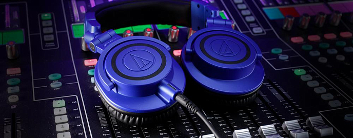 Наушники полноразмерные Audio-Technica ATH-M50xBB Blue Black - рис.8