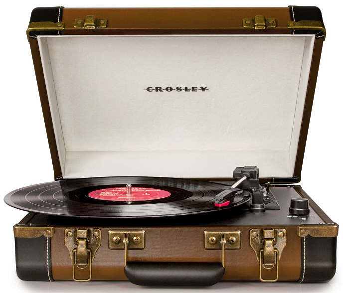 Проигрыватель винила Crosley Executive Brown - рис.4