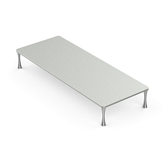 Стол ddHiFi HS650 x 1 + HS250 x 2 + SR100 x 8 Warm Gray/Silver