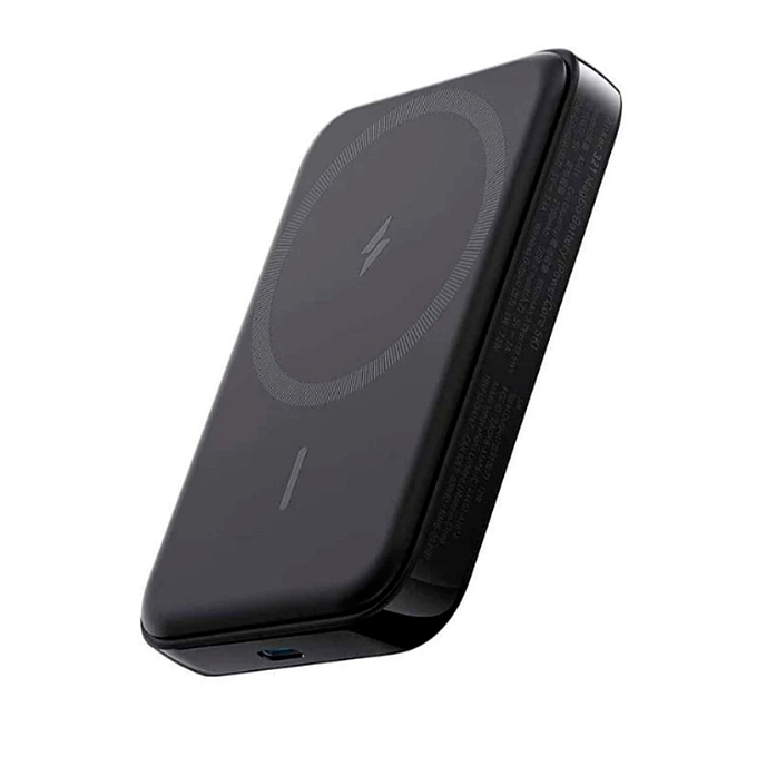 Портативный аккумулятор Anker Power Core 321 MagGo 5K black внешний магнитный аккумулятор_OpenBox - рис.1
