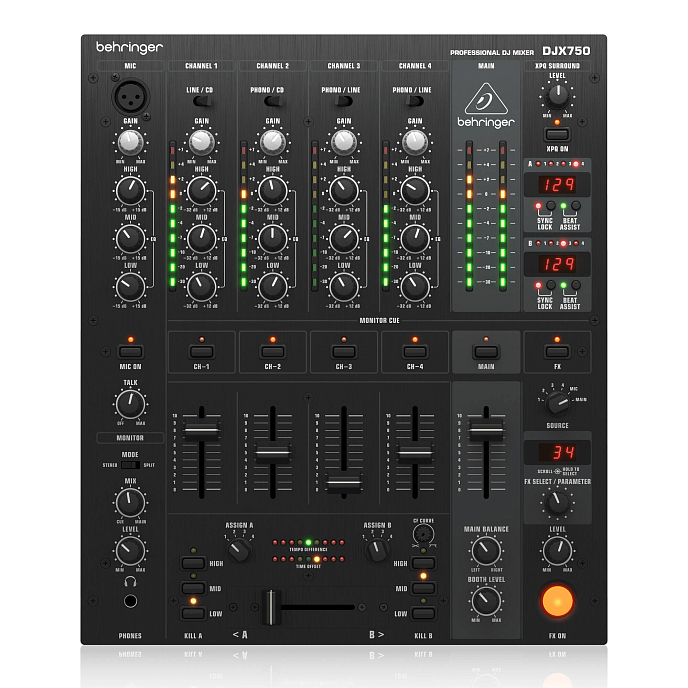 Микшерный пульт Behringer DJX750 - рис.2