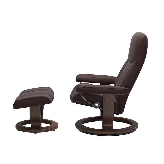 Кресло для прослушивания Stressless Consul M Classic Paloma Chocolate Brown - рис.1