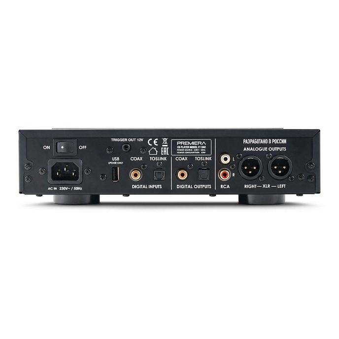 CD проигрыватель Premiera C1 DAC Black - рис.2
