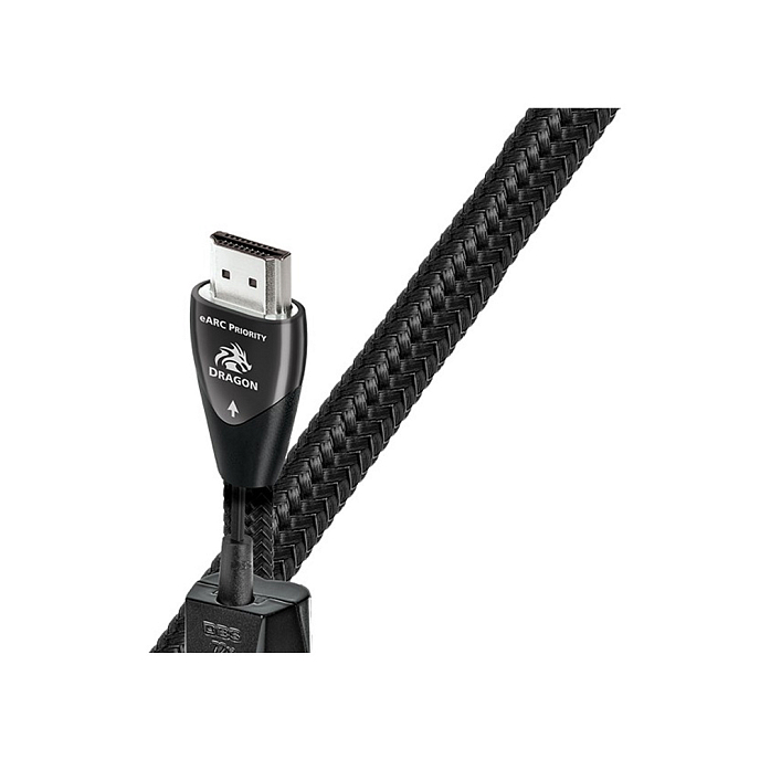 Кабель AudioQuest HDMI Dragon 48G eARC Priority Braid 1.0m - рис.0