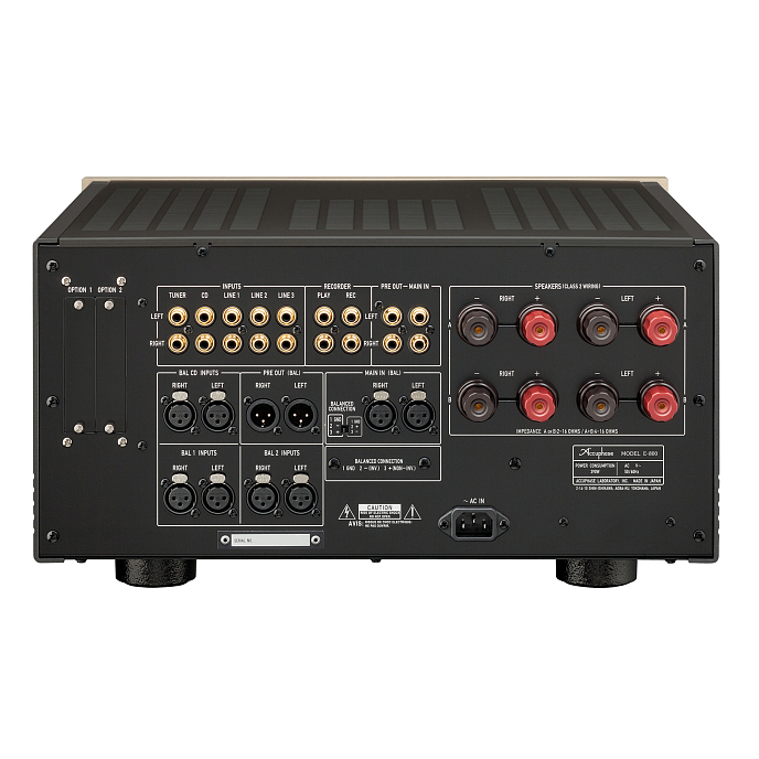 Интегральный усилитель Accuphase E-800 Gold - рис.2