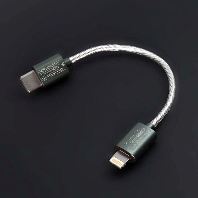 Кабель ddHiFi MFi06S lightning - USB-C 80mm - рис.3