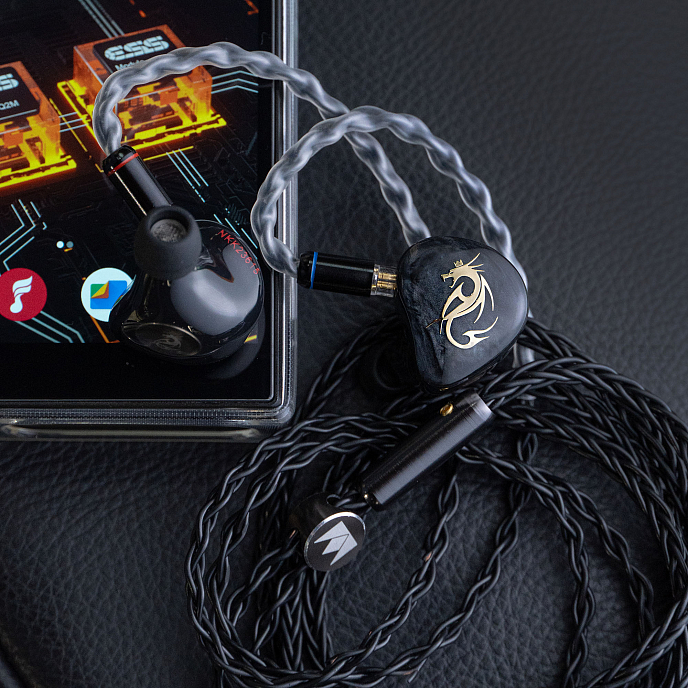 IEM наушники Noble Audio Kublai Khan black - внутриканальные гибридные наушники_OpenBox - рис.15
