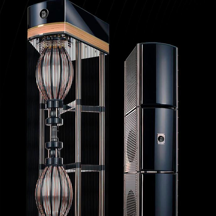 Напольная акустика MBL 101 X-Treme MKII Piano Black Chrome - рис.3