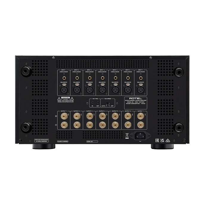 Усилитель мощности Rotel RMB-1587MKII Black - рис.1