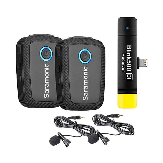 Радиосистема Saramonic Blink500 B4 TX+TX+RXDI Black - рис.0