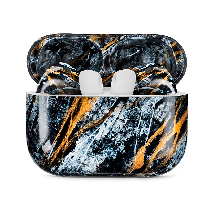 Беспроводные наушники Apple AirPods Pro 3 Black Marble Total Gloss - рис.0