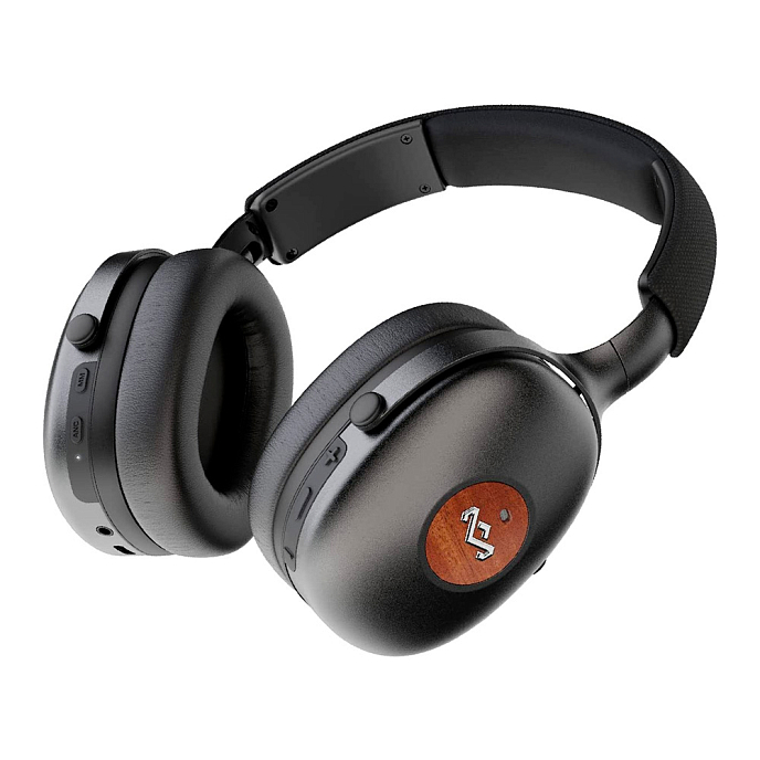 Беспроводные наушники House of Marley Positive Vibration XL ANC Wireless Headphones Black - рис.1