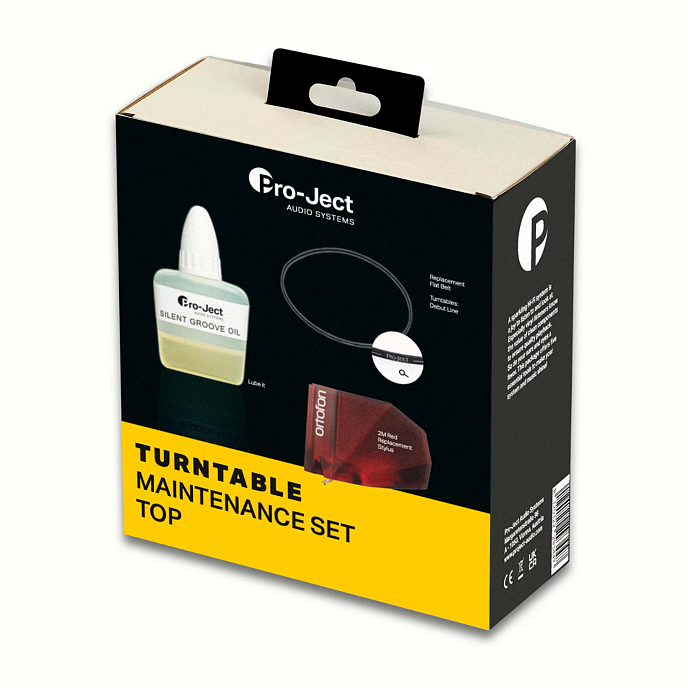 Аксессуар для винила Pro-Ject Maintenance Set Top (Lube It/Drive Belt/2M Red Stylus) - рис.0