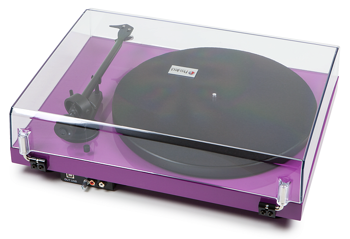 Проигрыватель винила Pro-Ject Debut Carbon Phono USB OM-10 Purple - рис.2