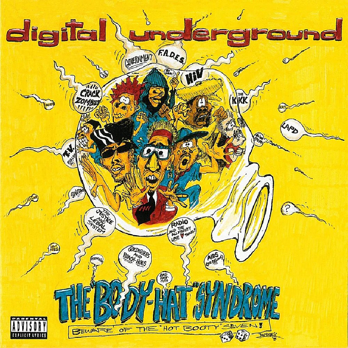 Виниловая пластинка Digital Underground – The "Body-Hat" Syndrome (coloured) - 2LP - рис.0