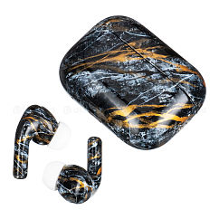 Беспроводные наушники Apple AirPods Pro 2nd gen with MagSafe USB-C (2023) Black Marble Total Gloss