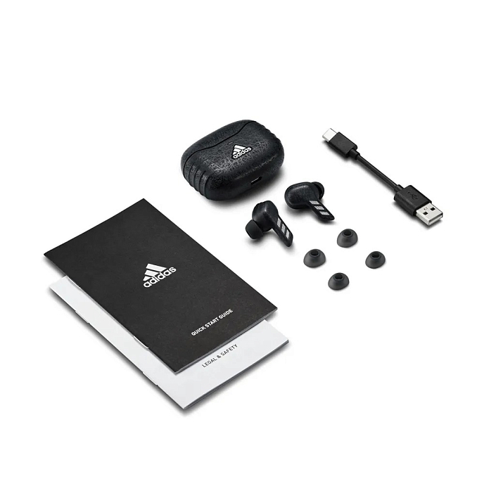 Беспроводные наушники Adidas Z.N.E. 01 ANC TWS Night Grey + Kaibo Audio Flex Black - рис.5