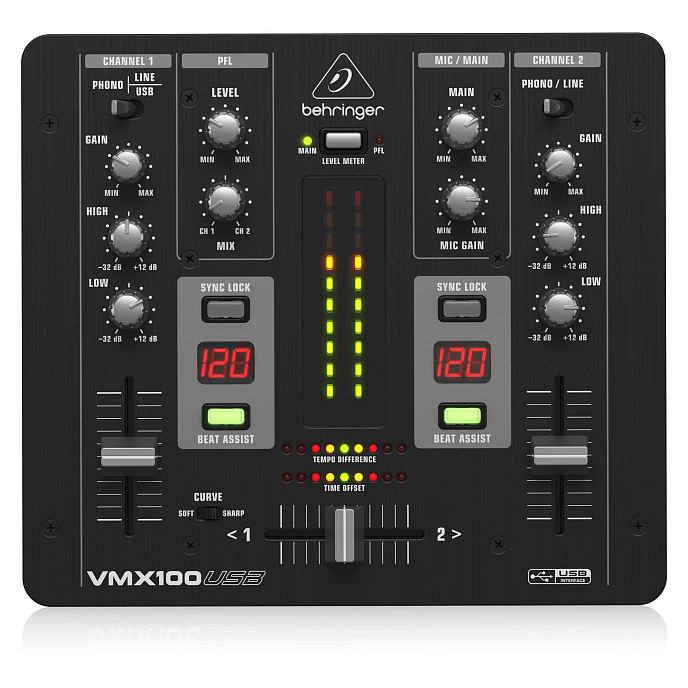 Микшерный пульт Behringer VMX100USB - рис.2