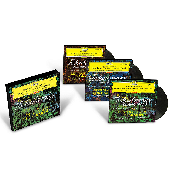 Бокс-сет Evgeny Mravinsky - Tchaikovsky Symphonies Nos. 4, 5 & 6 (Box) (Analogue) - 3LP - рис.2