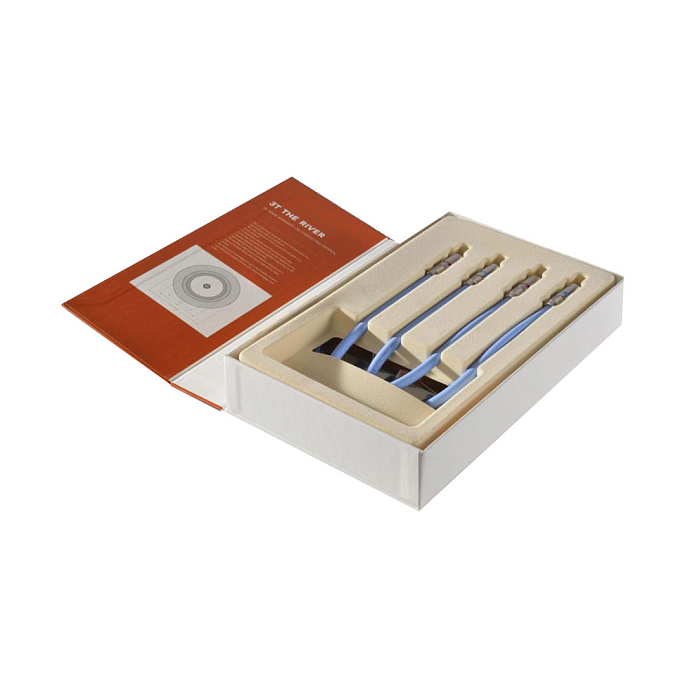 Кабель Van Den Hul 3T The River Hybrid 2RCA-2RCA 1.0 m - рис.1