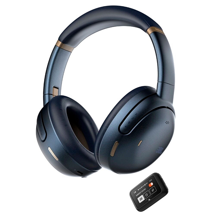 Беспроводные наушники JBL Tour ONE M3 Blue + JBL Smart TX - рис.0