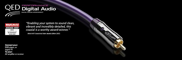 Кабель QED Performance Digital Audio 1m - рис.1