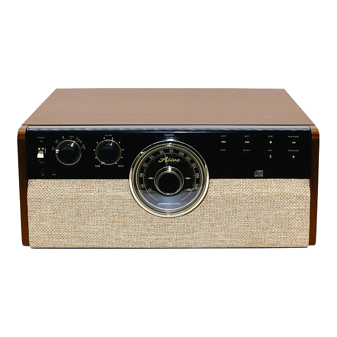 Проигрыватель винила Alive Audio Great Gatsby Light Wood - рис.1